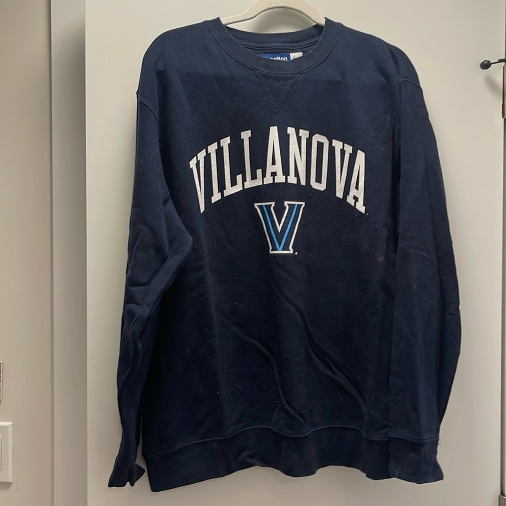 VILLANOVA CREWNECK SIZE XL